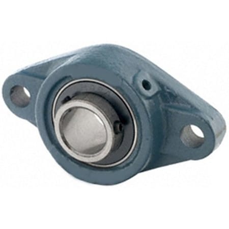 Ami Bearings Flange Block Bearing; 2 Bolt Flange Block; 1 in. Bore; 3.9 in. Bolt Circle Diameter UCFT205-16